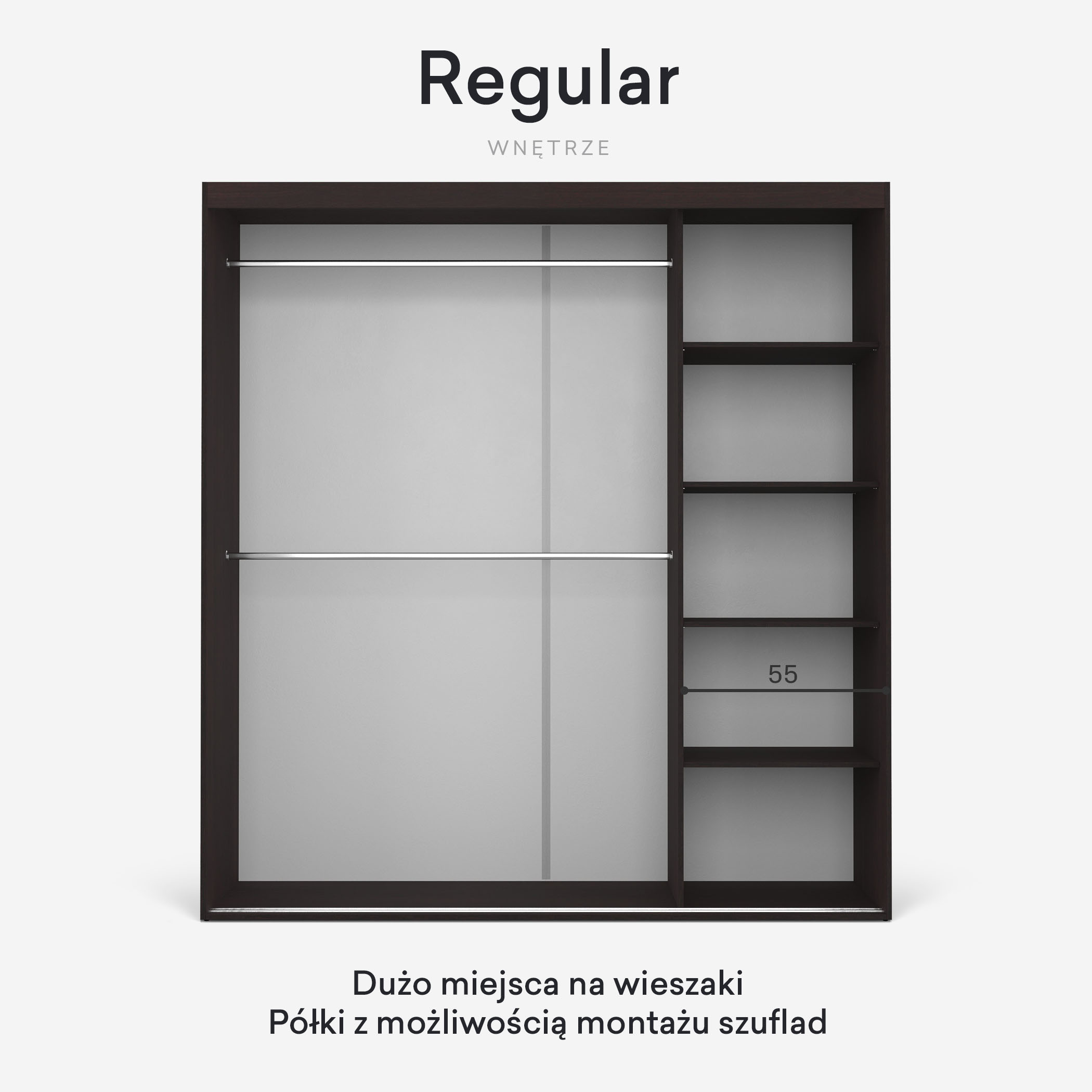 Szafa przesuwna Malmo – Vikk Meble